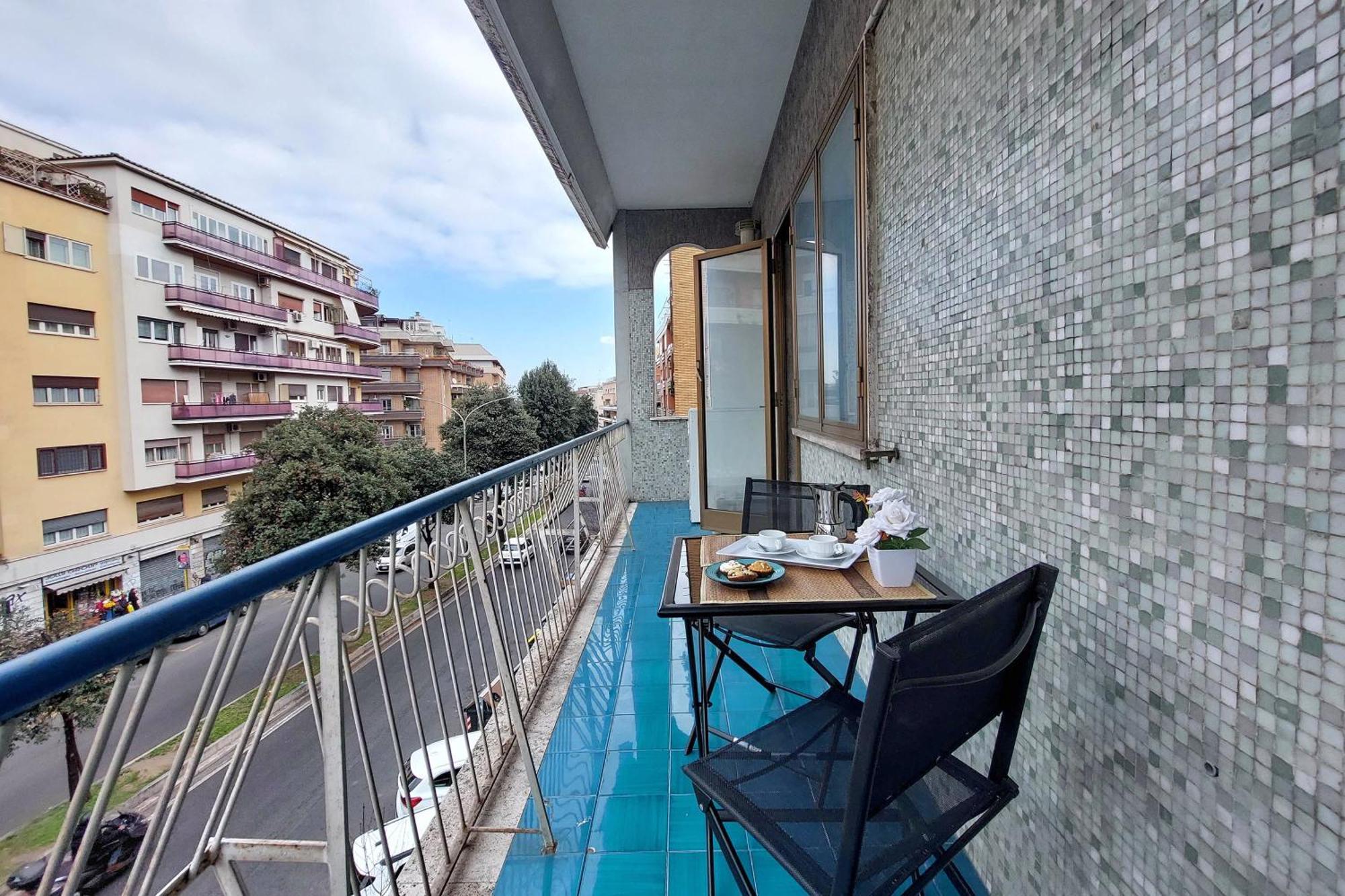 4Bnb - Cozy Albornoz Flat Rom Exterior foto